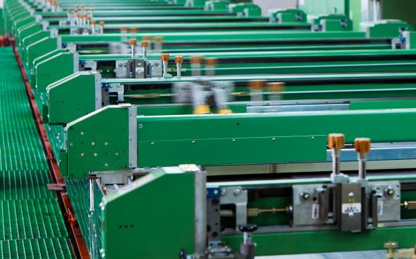 Flat screen printing machine